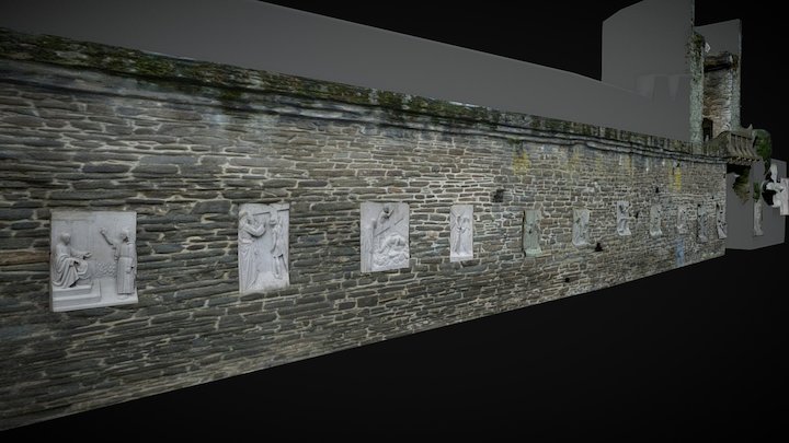 Conwy Town Walls 'Stations of the Cross' 3D Model