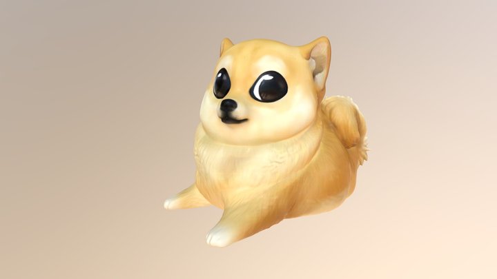 Lil' Doge 3D Model