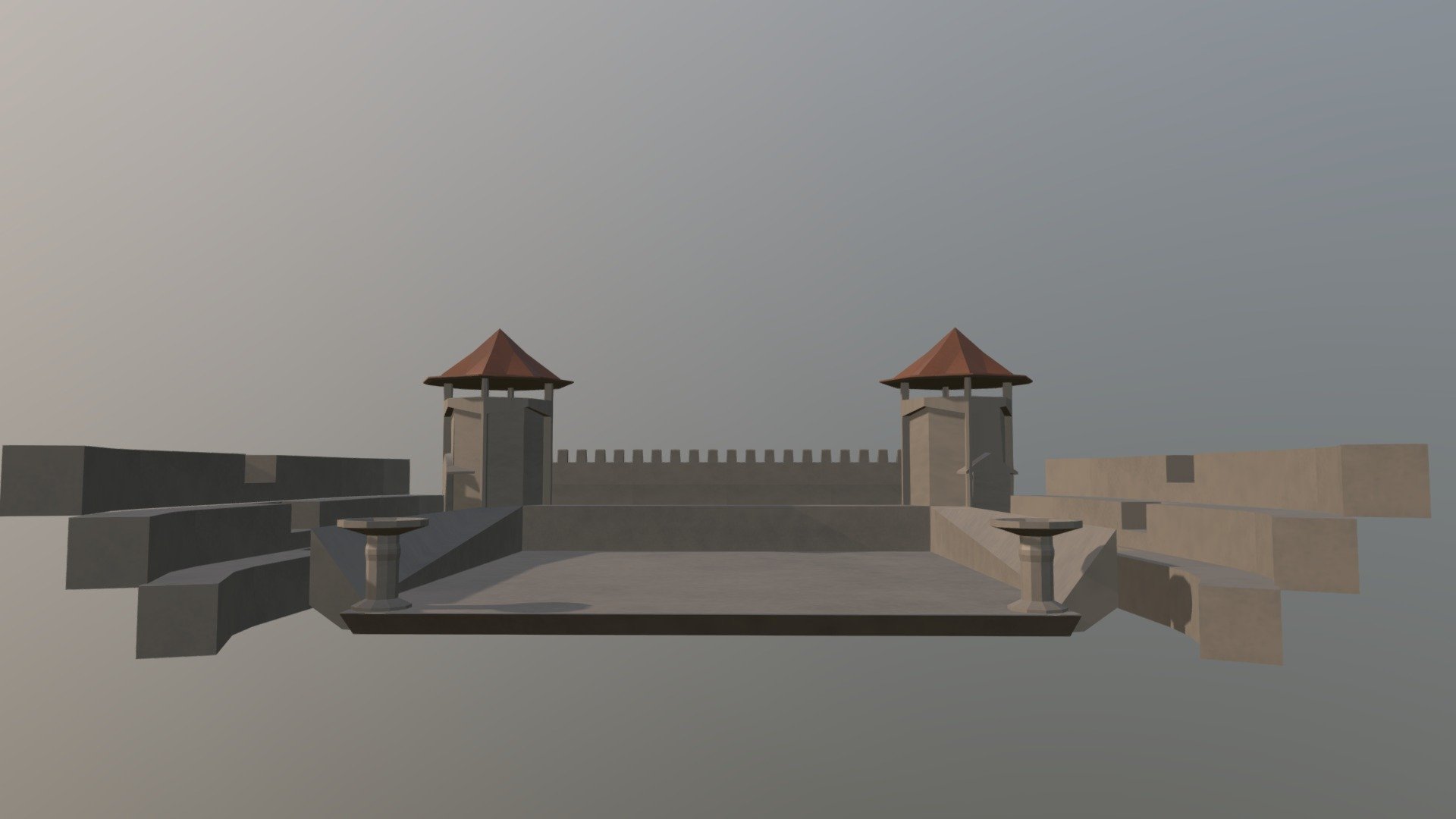 Arena - 3D model by decziken [2ef8942] - Sketchfab