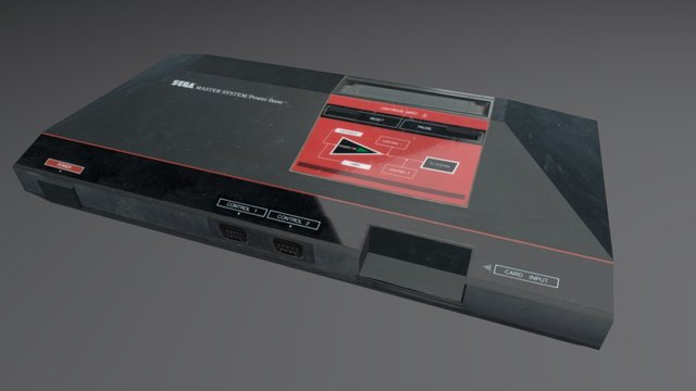 Sega master system 3D Model