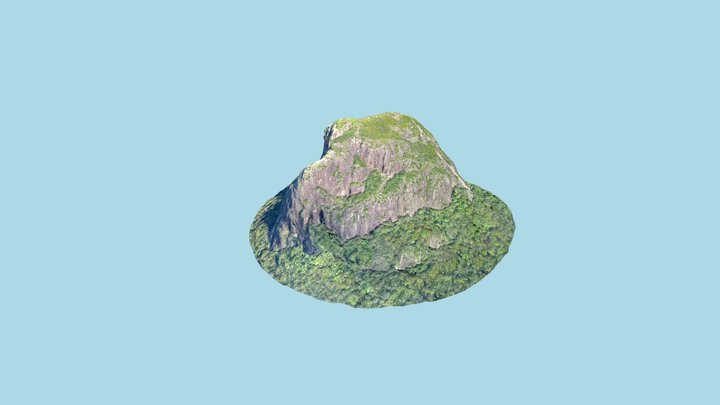 Mount Tibrogargan 3D Model
