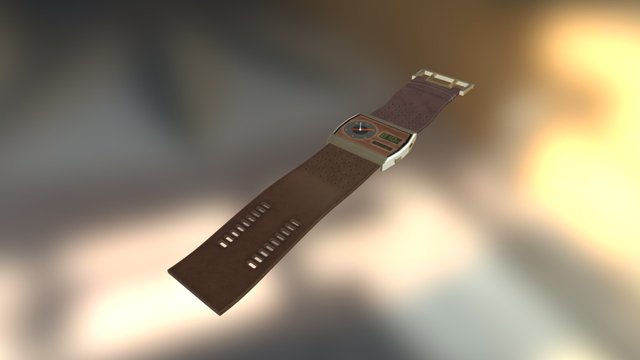 Vestal Watch 3D Model