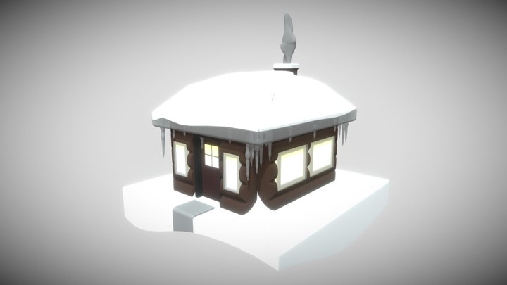 Snow Hut 3D Model