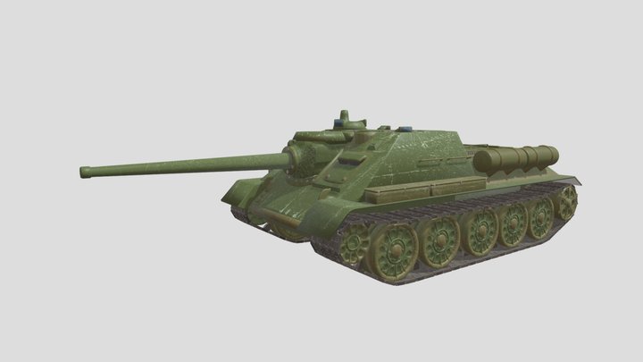 Su 85 3D Model