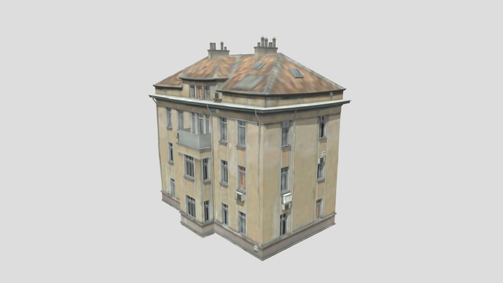 Half-Life Alyx Skybox building 3 3D Model