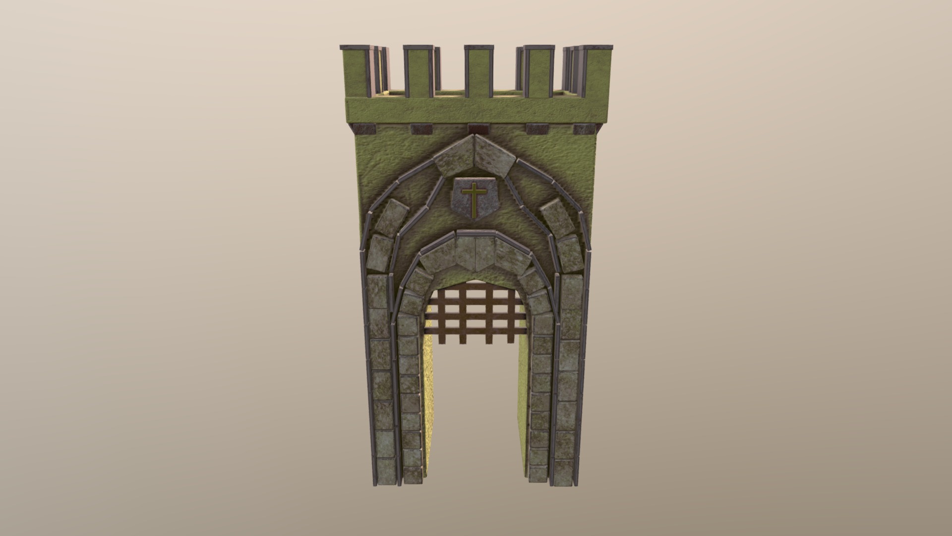 Drawbridge - 3D model by Danny Lewis Game Design (@danzstar) [2efb4cd ...