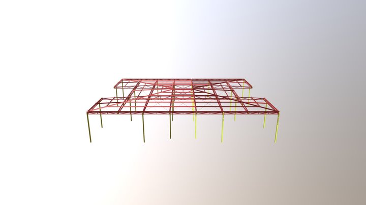 Detalhe Geral Da Estrutura 3D Model