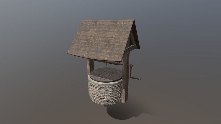 Wishing Well 3D Model