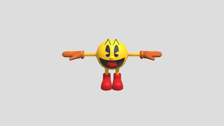 Pacman 3D Model