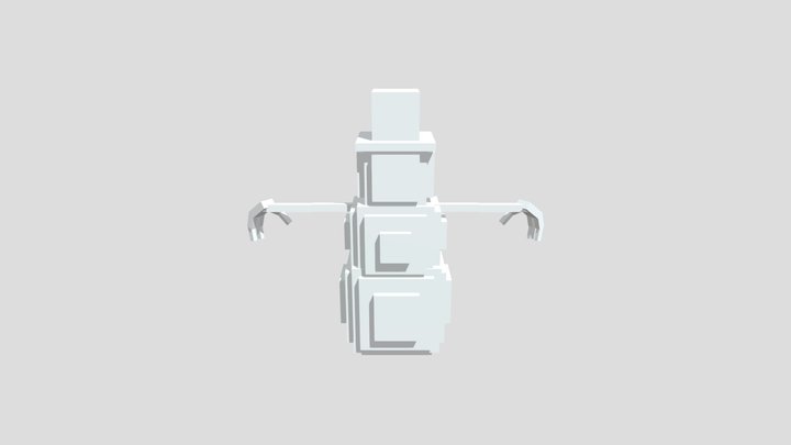 Snowman 3D Model