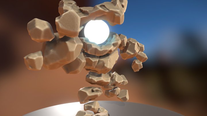 Day 5 - Golem (SculptJanuary 2018) 3D Model