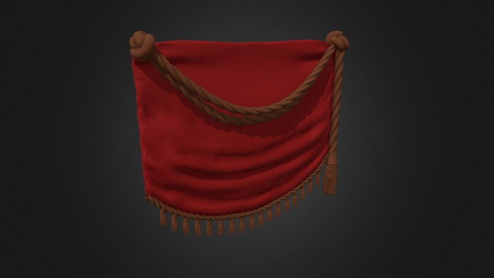 Victorian Curtain Cover – Free 3D Model STL