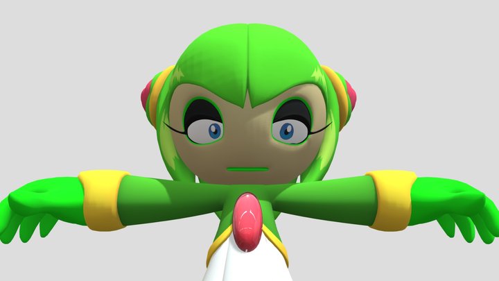 Cosmo The Seedrian 3D Model