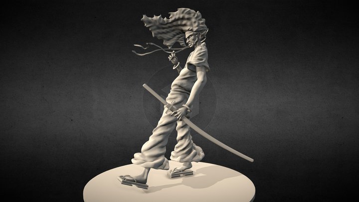 Afro Samurai 3D Model