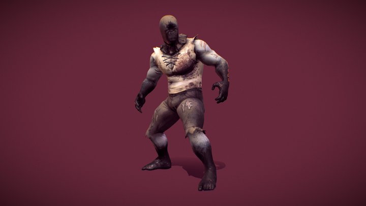 Crescent Woods Monster 3D Model