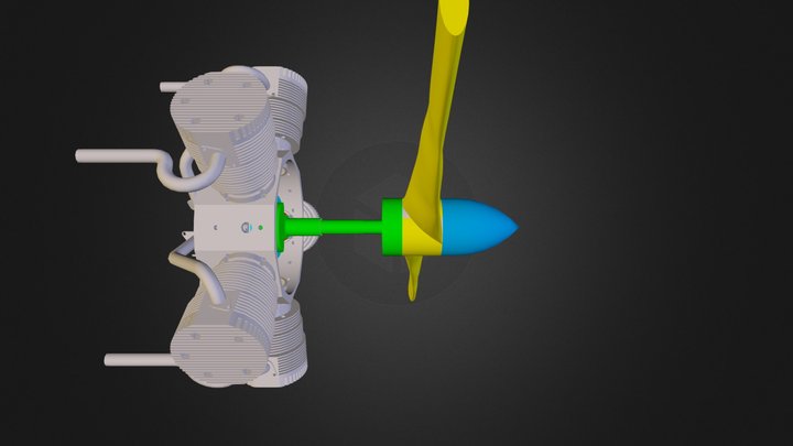Radial.wrl 3D Model