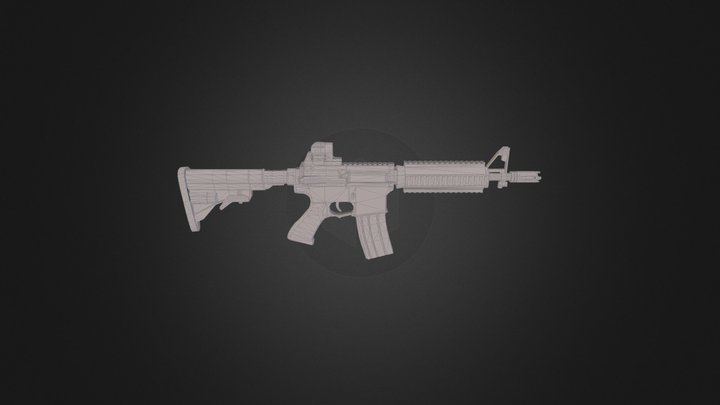 m4a1 3D Model
