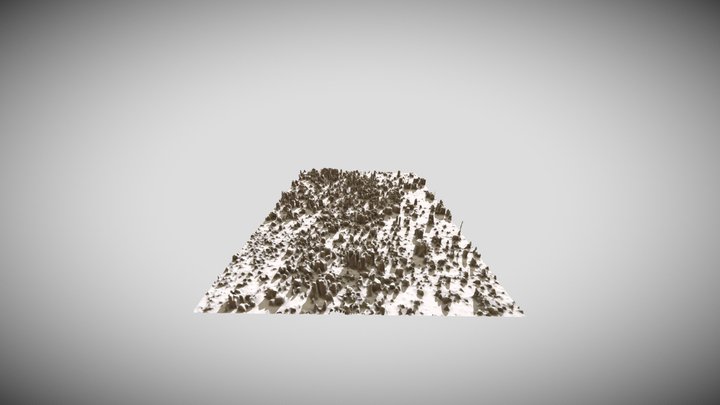 Scene Mesh Textured 3D Model
