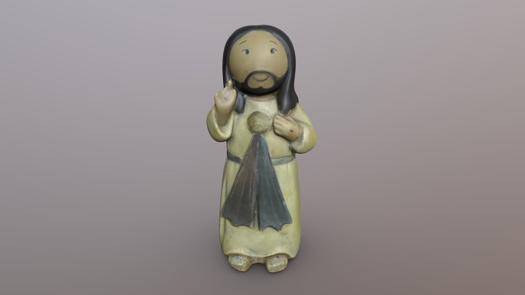 Small J Figurine