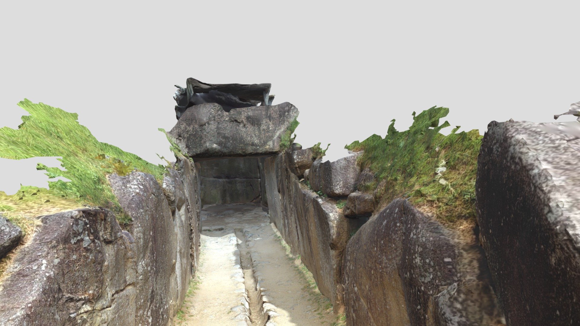 石舞台古墳　石室