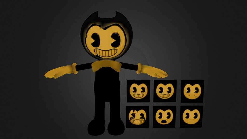 [RIGGED] Bendy dark revival clean!