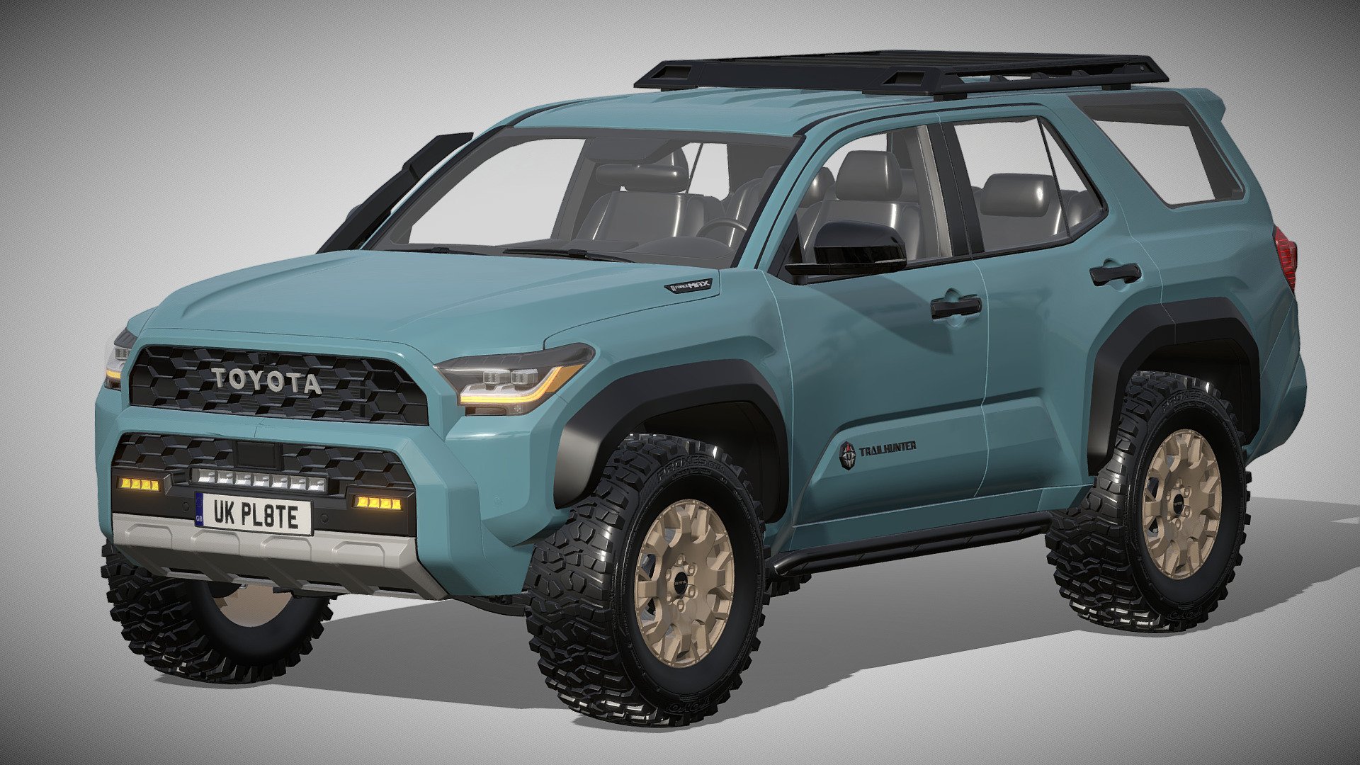 Toyota 4Runner Trailhunter 2025 - Buy Royalty Free 3D Model By Zifir3d ...