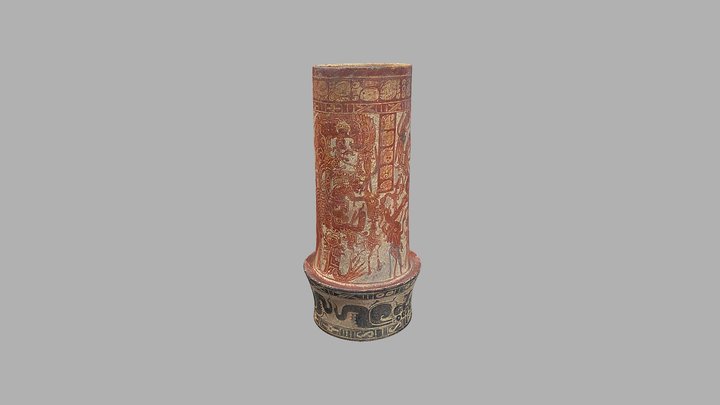 Vaso doble 3D Model
