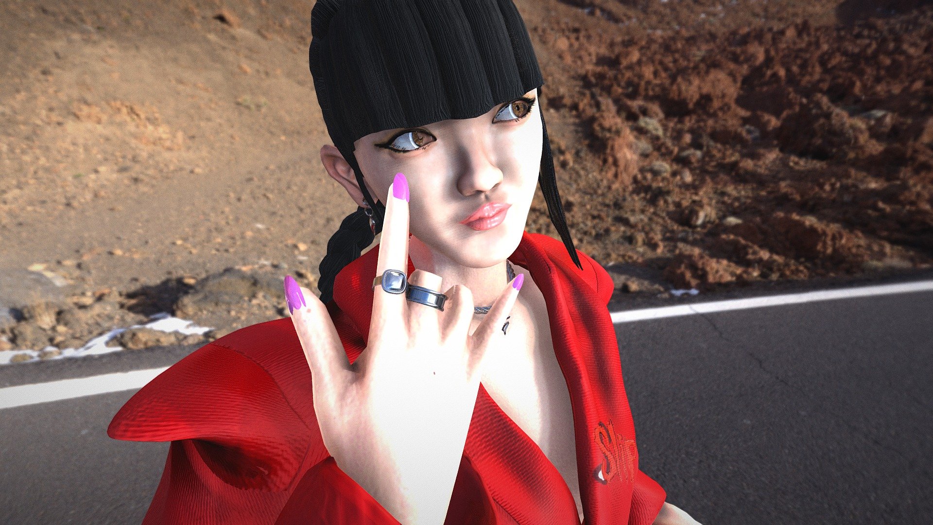 Minnie (G-IDLE) Tomboy [KPOP] - 3D model by ArchEnemy33