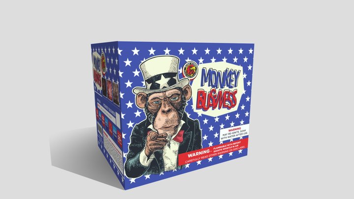 Monkey Business 3D Model