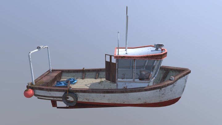 boat 3D Model