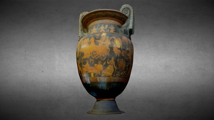 Crater with volutes (vase)