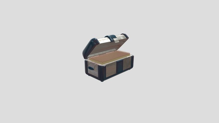 Chest and Ammunition 3D Model