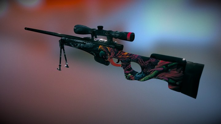 Awp Hyper Beast 3D Model