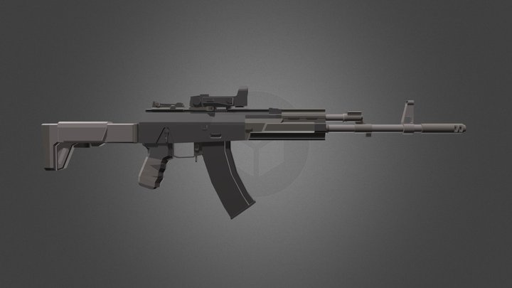 Fuze's AK-12 3D Model