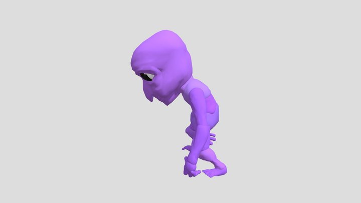 Ao Oni (Pillar Chase 2) 3D Model