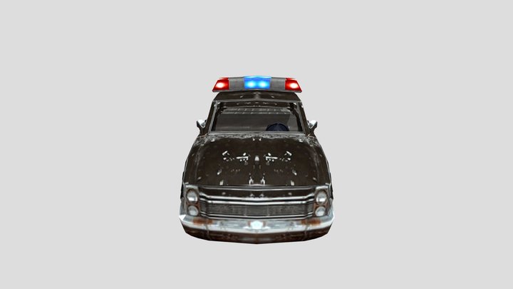 Police Car Monster House GameCube – Modello 3D gratuito STL