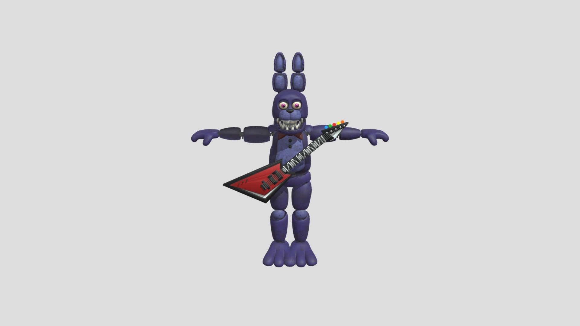 Help Wanted Unwithered Bonnie - Download Free 3D model by Freddy ...