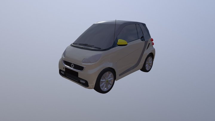 Smart Fortwo 3D Model