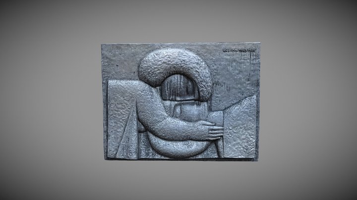 Ivan Lesiak - Mladenci (Newlyweds) - textured 3D Model