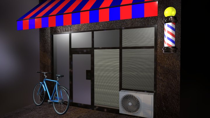 Japan Storefront – Modello 3D gratuito STL