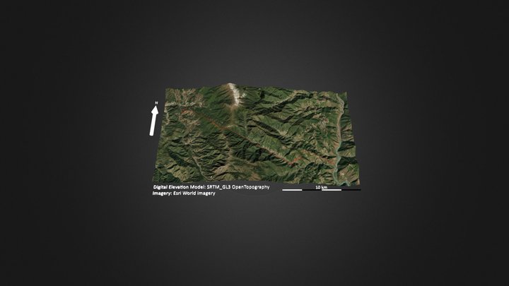 高黎贡山穿越（怒江-片马） – Modello 3D gratuito STL