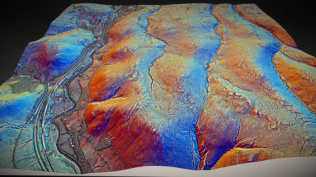 Tebay, Lunedale - 3D Lidar Landscape