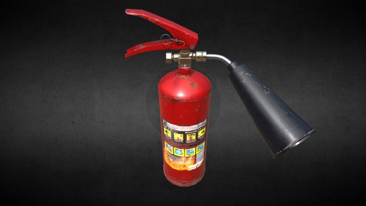 Extinguisher 3D Model
