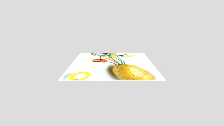 Semplice circuito elettrico 3D Model