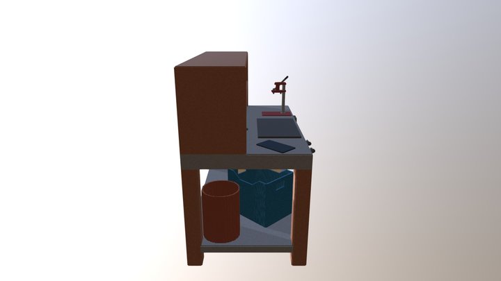 reloading Bench 3D Model