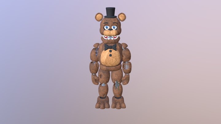Withered-freddy- 3D Model