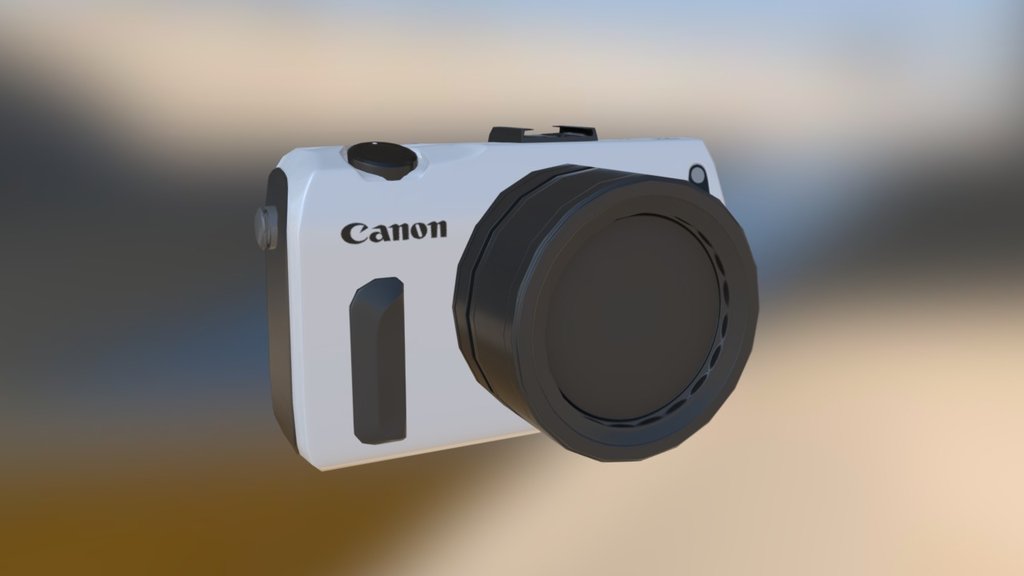 Canon EOS M 展示模型品 モックアップ F2188 Canon EOS-M - 3D model by Soldugg (@soldugg) [2f13f94]