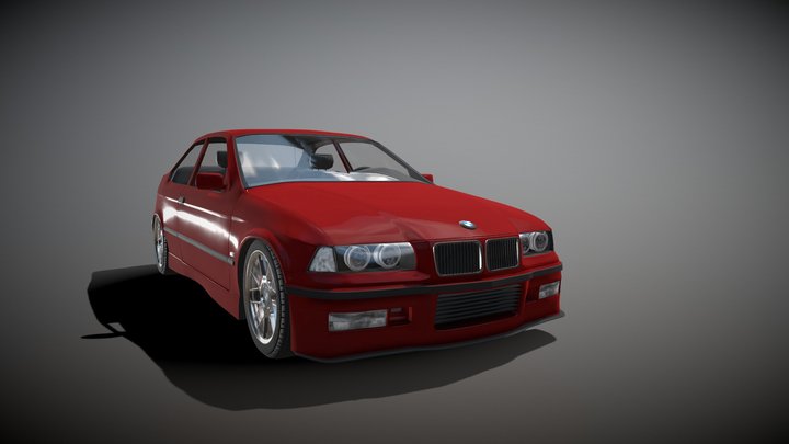 BMW E36 318ti [WIP] 3D Model