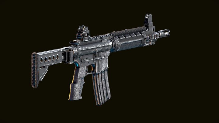 Milsim LR 3D Model