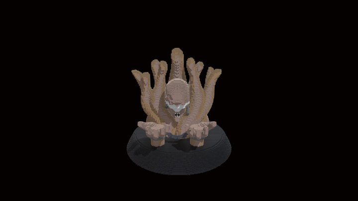 Gedo Mazo (Estatua Demoníaca Naruto Shippuden) 3D Model